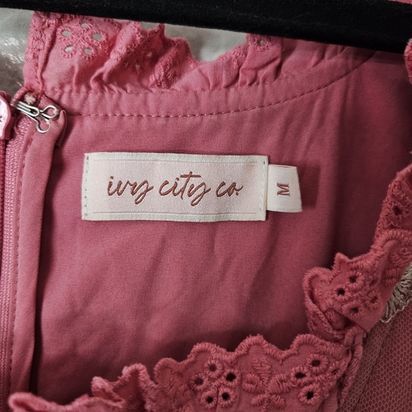 Ivy City Co Zoey Dress In Fairytail Floral Size M - Picture 6 of 12